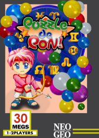 Puzzle De Pon Neo Geo US box art