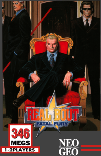 Real Bout Fatal Fury Neo Geo US box art