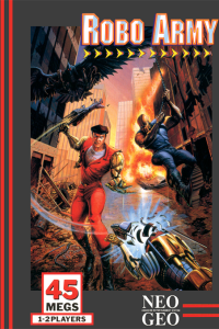 Robo Army Neo Geo AES box art