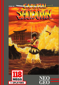 Samurai Shodown Neo Geo US box art