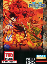 Samurai Shodown V Neo Geo US box art