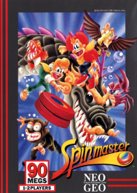 Spinmaster Neo Geo AES US box art