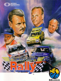 Thrash Rally JP Neo Geo AES JP box art