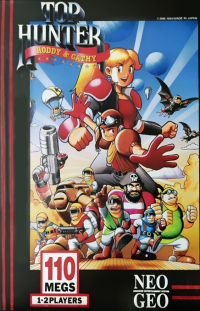 Top Hunter Neo Geo AES US box art