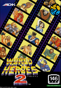 World Heroes 2 JP Neo Geo AES JP box art