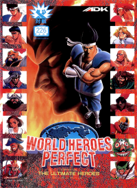 World Heroes Perfect JP Neo Geo AES JP box art