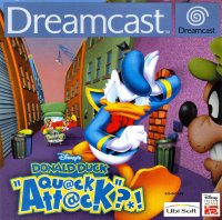 Donald Duck: Quack Attack PAL Sega Dreamcast  box art