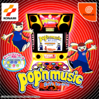 Pop 'n Music JP Sega Dreamcast JP box art