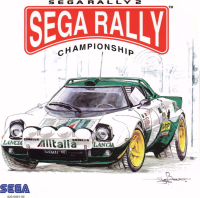 Sega Rally 2 PAL Sega Dreamcast  box art