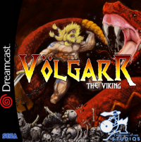 Volgarr The Viking PAL Sega Dreamcast  box art