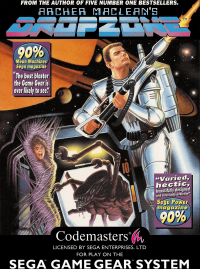 Archer Maclean's Dropzone PAL Sega Game Gear PAL box art