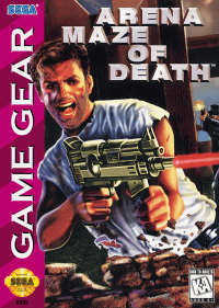 Arena Maze of Death Sega Game Gear US box art