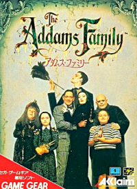 The Addams Family JP Sega Game Gear JP box art