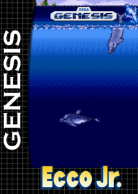 Ecco Jr. JP Sega Mega Drive JP box art