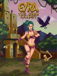 Eyra: The Crow Maiden PAL Sega Mega Drive PAL box art