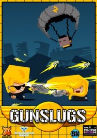 Gunslugs PAL Sega Mega Drive PAL box art