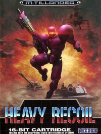 Heavy Recoil Sega Genesis US box art