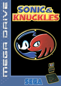 Sonic & Knuckles PAL Sega Mega Drive PAL box art