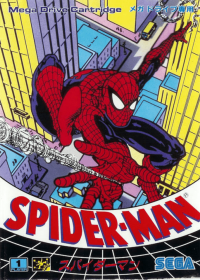 Spiderman vs. The Kingpin JP Sega Mega Drive JP box art
