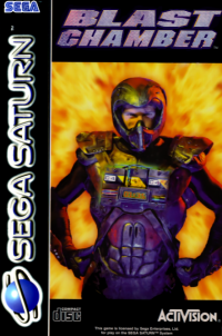 Blast Chamber PAL Sega Saturn PAL box art