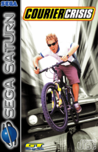 Courier Crisis PAL Sega Saturn  box art