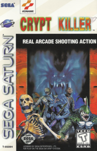 Crypt Killer Sega Saturn US box art