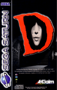 D PAL Sega Saturn  box art