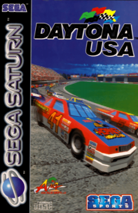 Daytona USA Sega Saturn US box art
