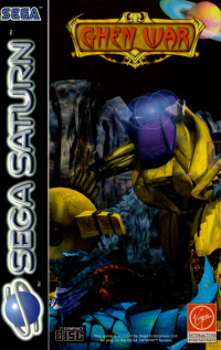 Ghen War PAL Sega Saturn  box art