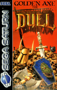 Golden Axe: The Duel PAL Sega Saturn  box art