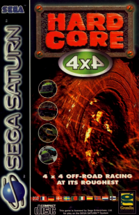 Hardcore 4X4 PAL Sega Saturn PAL box art