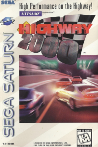 Highway 2000 Sega Saturn US box art