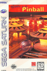 Hyper 3D Pinball Sega Saturn US box art