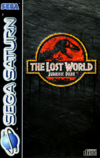 Lost World: Jurassic Park PAL Sega Saturn PAL box art