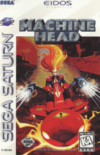Machine Head Sega Saturn US box art