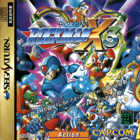Mega Man X3 JP Sega Saturn box art