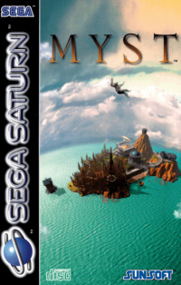Myst PAL Sega Saturn PAL box art