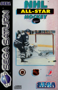 NHL All-Star Hockey PAL Sega Saturn PAL box art