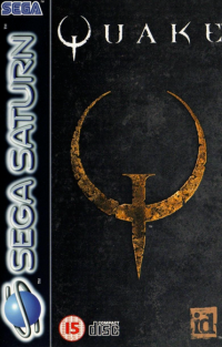 Quake PAL Sega Saturn PAL box art
