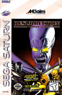 Rise 2 Resurrection Sega Saturn US box art