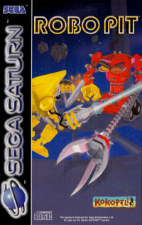Robo Pit PAL Sega Saturn PAL box art
