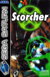 Scorcher PAL Sega Saturn PAL box art
