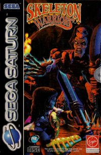 Skeleton Warriors PAL Sega Saturn  box art