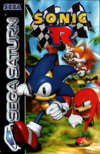Sonic R PAL Sega Saturn PAL box art