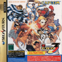 Street Fighter Zero 3 Sega Saturn US box art
