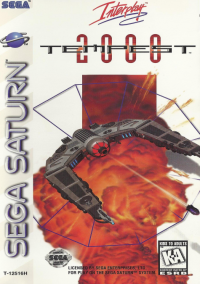 Tempest 2000 Sega Saturn  box art