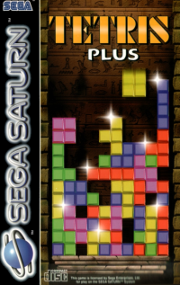 Tetris Plus PAL Sega Saturn PAL box art