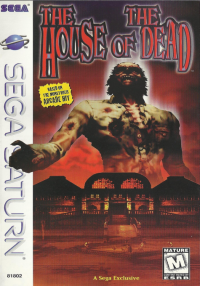 The House of the Dead Sega Saturn US box art