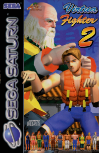 Virtua Fighter 2 PAL Sega Saturn PAL box art