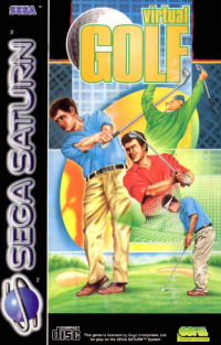 Virtual Golf PAL Sega Saturn  box art